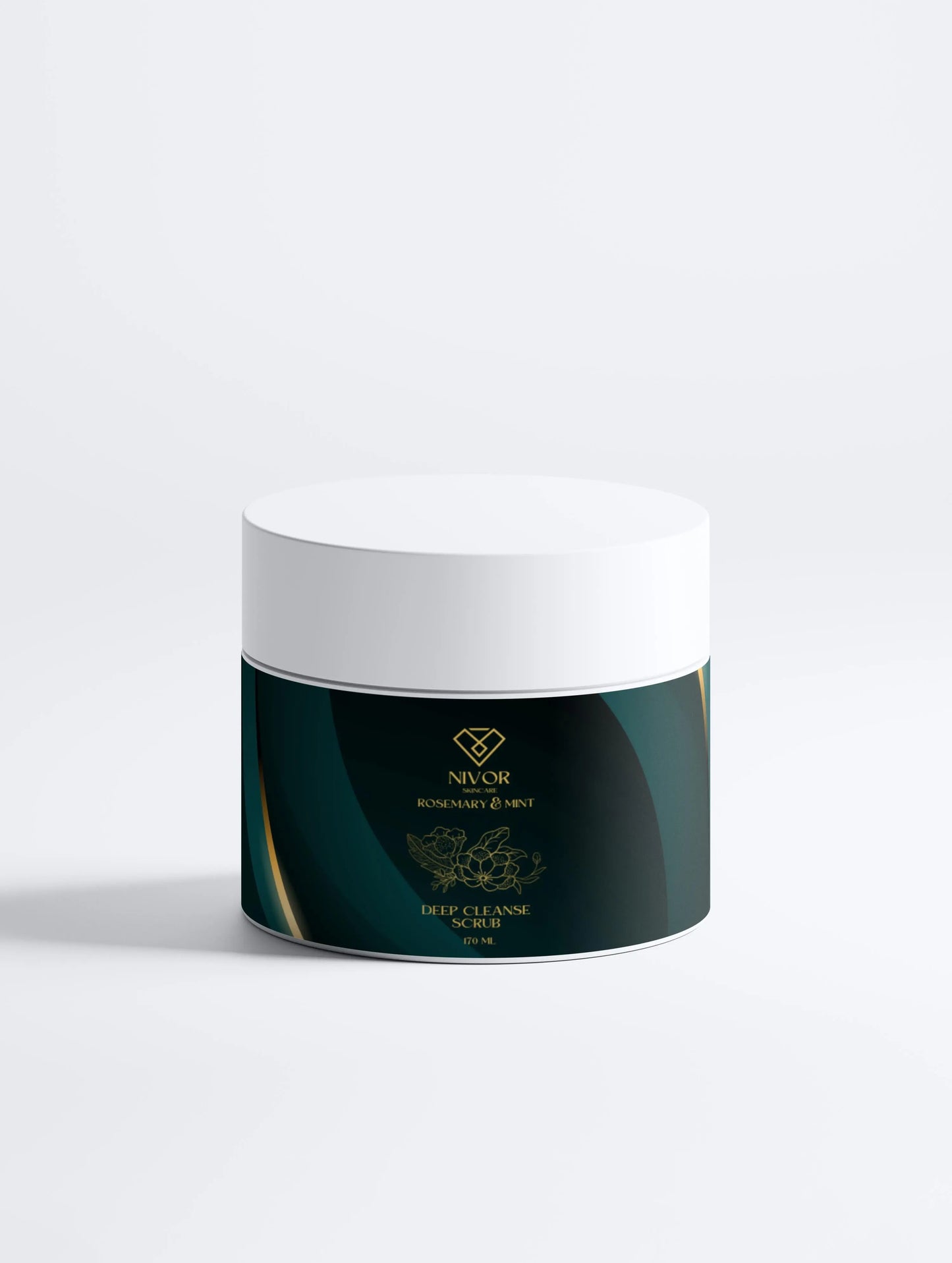 Deep Cleanse Scalp Scrub, Rosemary & Mint NIVOR