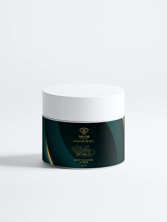 Deep Cleanse Scalp Scrub, Rosemary & Mint NIVOR